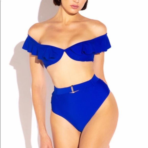 Other - Two piece off the shoulder swimsuit (brand new)
